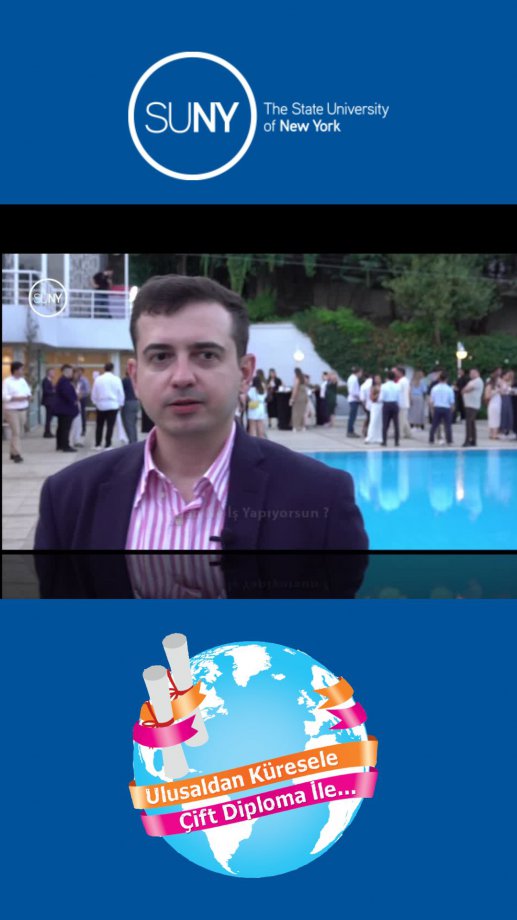 Mehmet Durak - SUNY-İTÜ İşletme 2013 Mezunu